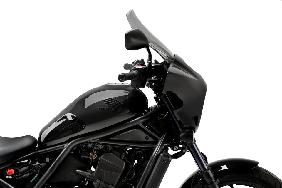 Puig High-Road Pantalla para OEM Carenado Humo Oscuro Honda CMX1100T Rebel 23- - Imagen 4 de 4