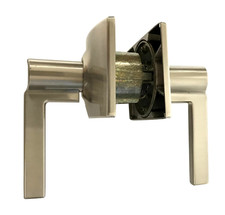 Schlage F51ALAT619CEN Latitude Century Rose Entry Door Lock Set-Satin Nickel