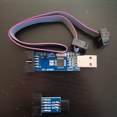 USBasp ISP Programmierer inkl. Kabel. FW V1.06. ATMega 2560 **UK Verkäufer**