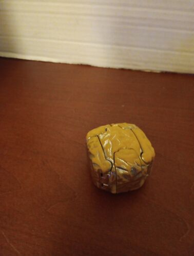 VTG 1985 GoBots Rock Lords Nuggit Tonka Bandai Transforming Robot Golden Nugget - Picture 10 of 13