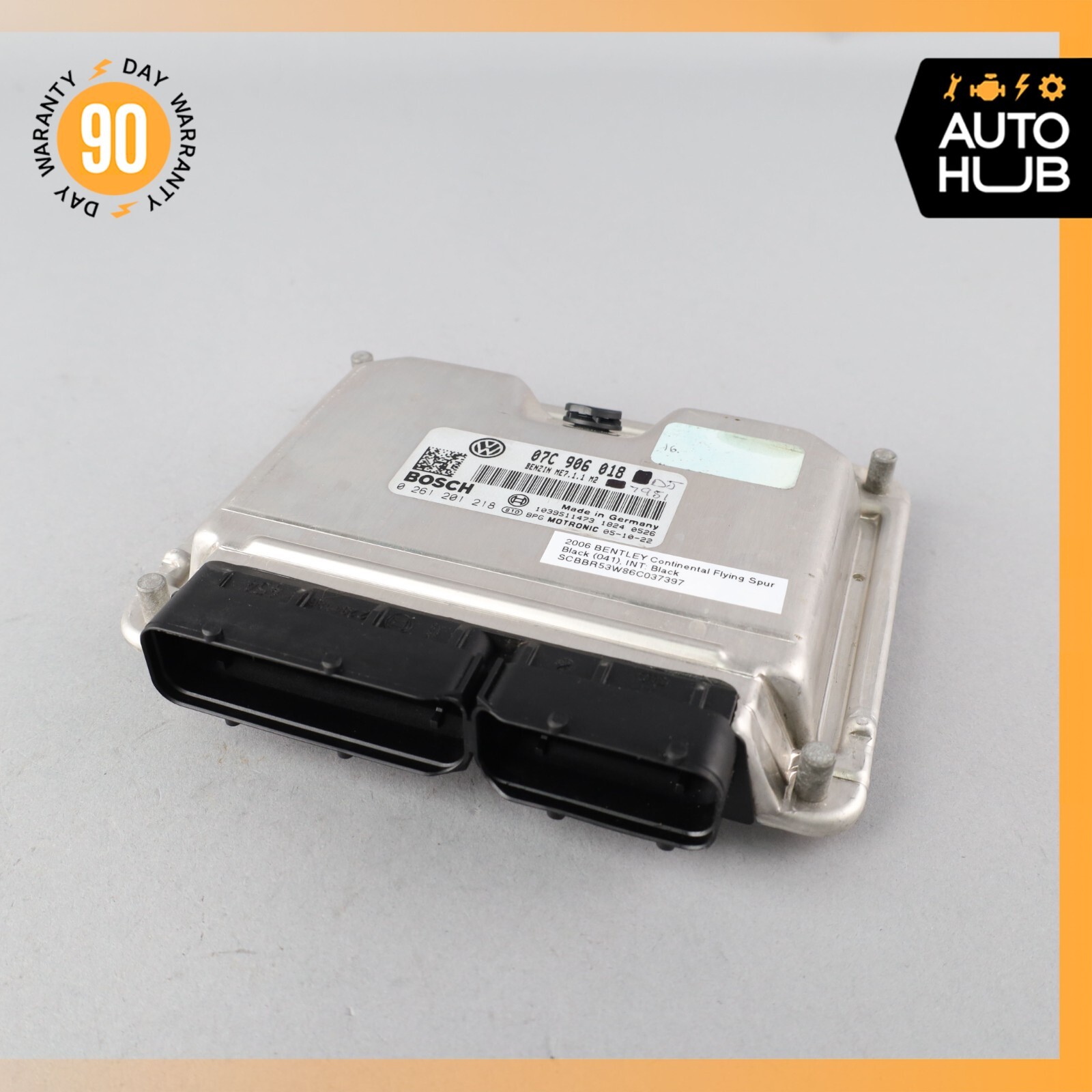 2006 Bentley Continental Flying Spur 6.0L W12 Engine Control Module ECU OEM 67k