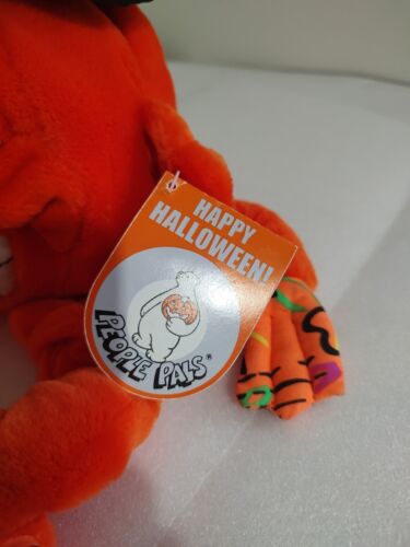 Decorazione Halloween Peluche Persone Pal Zucca Mensola Sitter con Gambe Penzolanti - Foto 4 di 8