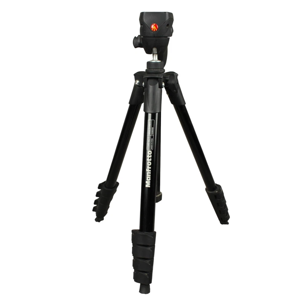 Trípode Manfrotto MKC3-H01 Serie Compacta con Cabezal de Agarre Foto/Video Sin Placa Foto 2 de 4