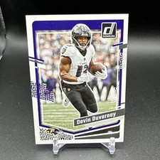 Devin Duvernay 2023 Panini Donruss Football Card Base #23 Baltimore Ravens