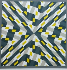 HANS HINTERREITER  COMPOSITION HAND SIGNED 1984 Screenprint SWISS ARTIST