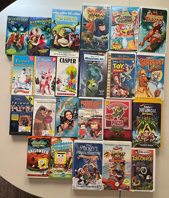 Kids VHS Tapes   Choose Title! Bundle & Save! Disney, Scooby-Doo, More! $5 - 11!
