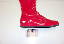 RIC FLAIR NATURE BOY 16X,HOF ,WOOOOO JSA/COA SIGNED WRESTLING CHAMPIONSHIP BOOT