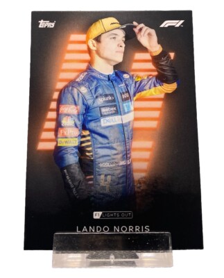 Topps Formula 1 2021 F1 Formel 1 Lights Out Lando Norris McLaren