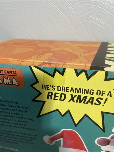 Toynami Futurama 2008 Convention Exclusive Santa Bender & Robot Santa Rare - Picture 8 of 10