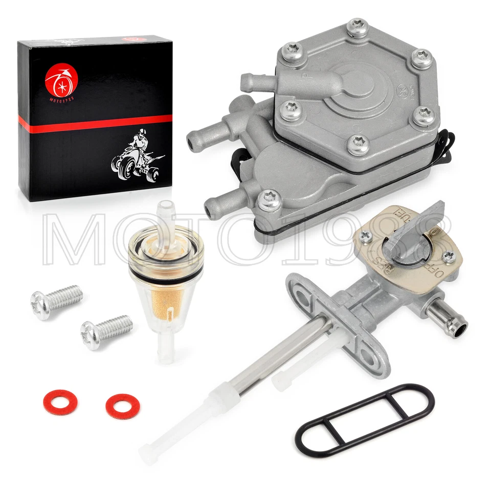 Válvula de combustible Petcock y bomba de combustible para Polaris Outlaw 500 Predator 500 2003-2007 Foto 3 de 4