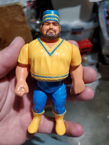 Vintage WWF Hasbro Series 1 Titan Sports 1990 Akee...