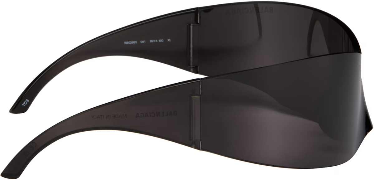 BALENCIAGA Panther MASK Sunglasses, NEW W/dust bag etc Authentic 