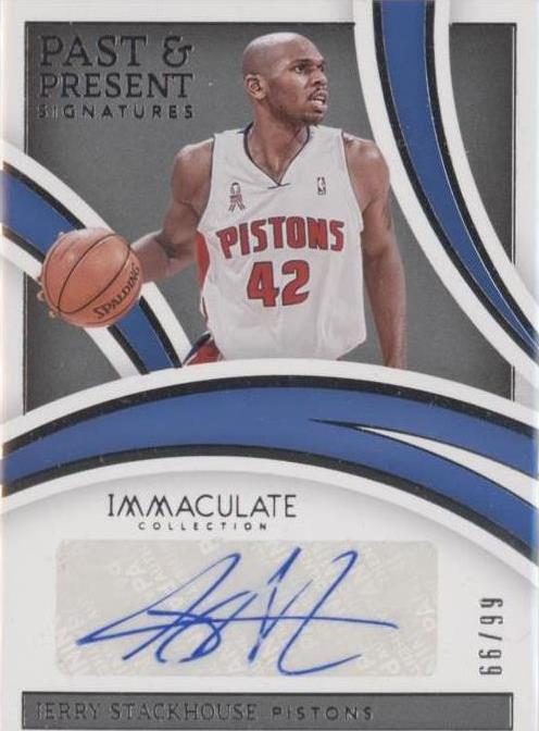 2021-22 Panini Immaculate Collection - Jerry Stackhouse #IPP-JSH - 1 of 2