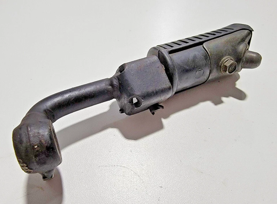 Paso de clavija izquierda con soporte de montaje 1977-1978 Honda CB750K CB750 SOHC Foto 3 de 4