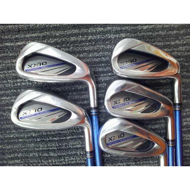 XXIO - ダンロップ ゼクシオ 2020 6-S MP-1100 R Used Dunlop XXIO 2020 Navy/MP1100 5 pieces (#6-9 P)/R form