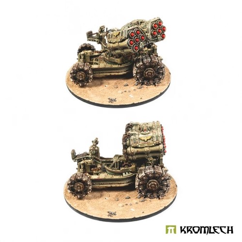 ARTILLERÍA PESADA KROMLECH - CAÑÓN COHETE DE CAMPO DESERT RAIDERS - Imagen 6 de 11