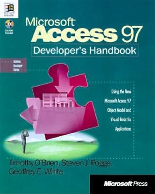 Microsoft Access 97 Developers Handbook: With CDROM