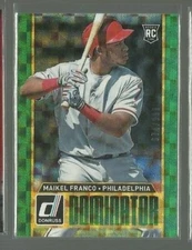  2015 Donruss Elite Inserts Dominator #24 Maikel Franco 674/999 (ref 67474)