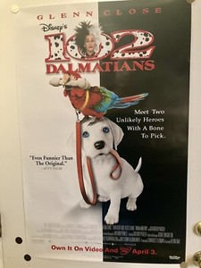 Disney’s 102 Dalmatians Promotional Poster 2001