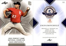 ZACH CROTCHFELT 2021 LEAF PERFECT GAME 