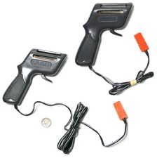 2pc TOMY Aurora AFX HO Slot Car LONG Short LEAD PLUG IN CONTROLLER Unused AWtoo