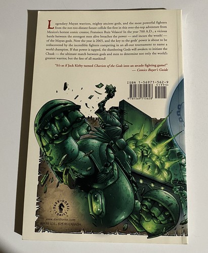 CÓMICS DE CABALLO OSCURO - BATTLEGODS Warriors of the Chaak tapa blanda en tpb - Imagen 2 de 2