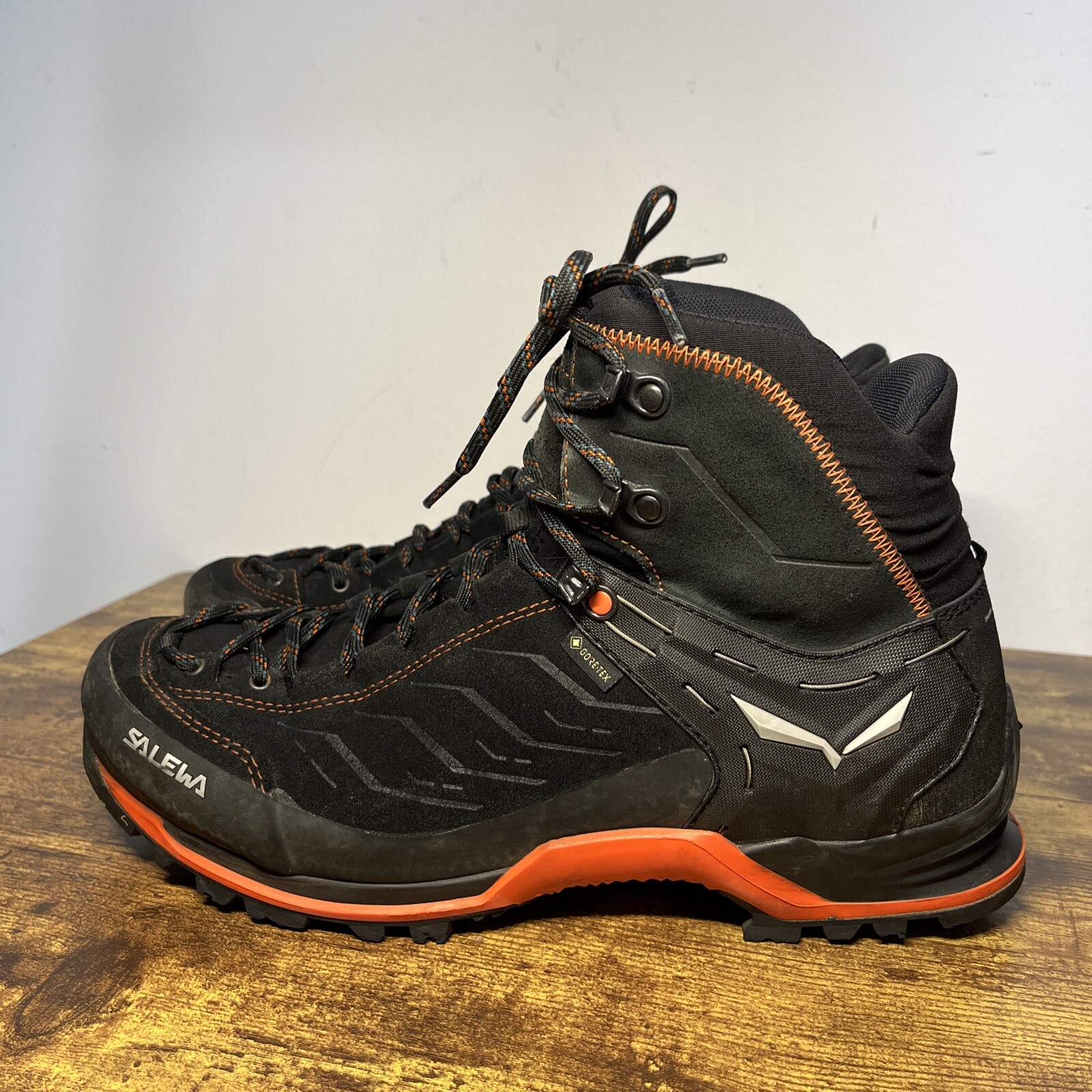 SALEWA MS MTN Entrenador MID GTX Hombres Senderismo Caminar Botas Gore Tex Impermeables UK10