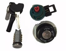 Lockset to fit Piaggio Zip / Fly 50cc 125cc. Lock Barrel Keys Ref. 573512