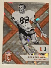 2018 Panini Elite Draft Picks Collegiate Football Ted Hendricks Aspirations /10