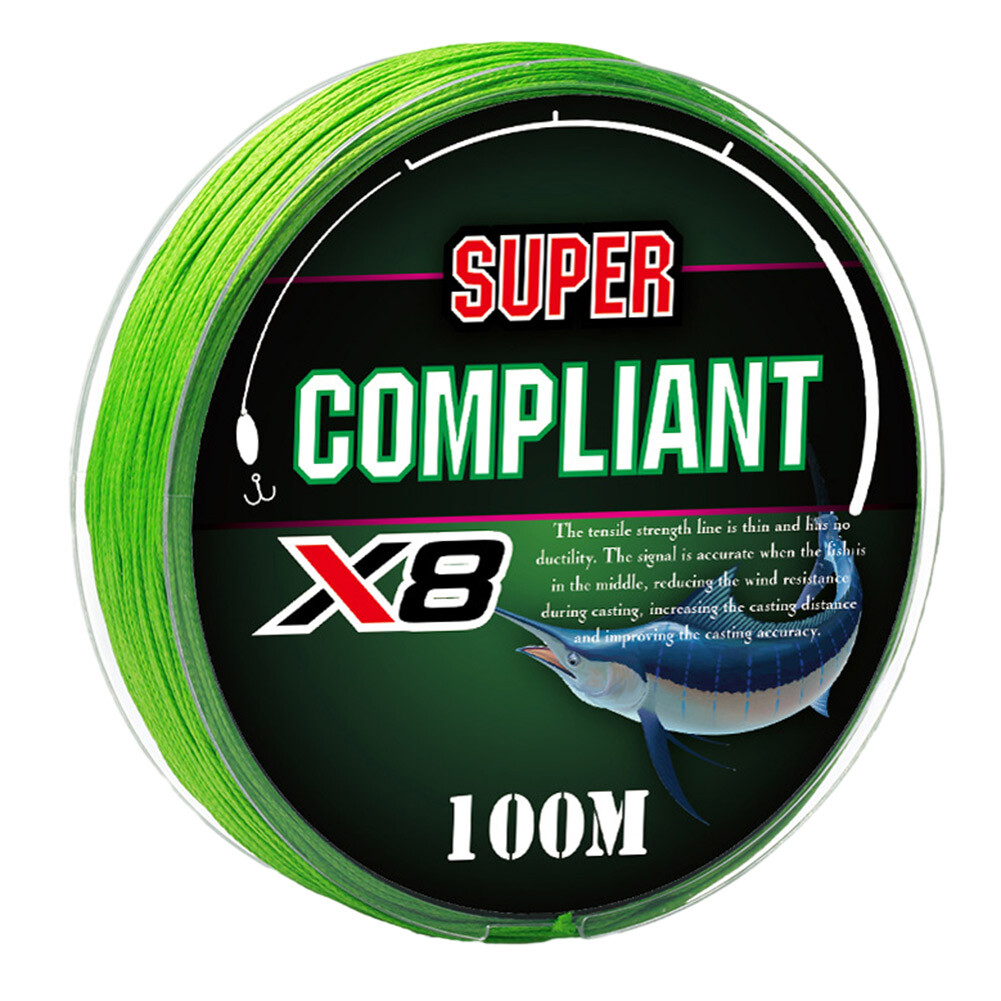 5 100M 8 Strands Carp Fishing Wire PE Line Smaller Diameter (5.0 0