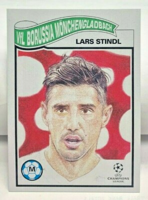 Lars Stindl 2021 Topps Living Set UCL Soccer#289 Borussia Monchengladbach SP/334