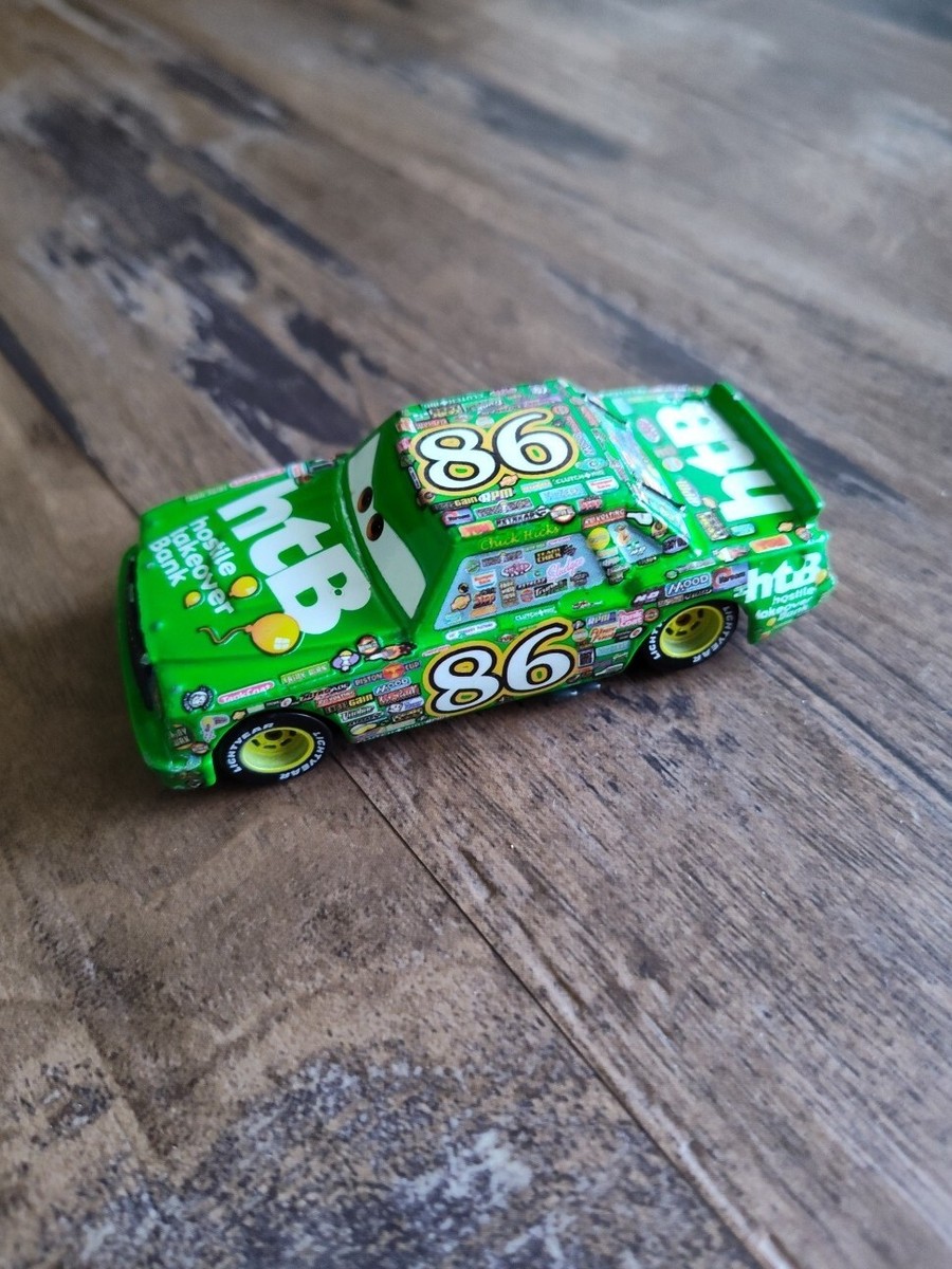 Disney Pixar Cars NO.86 Chick Hicks Green Metal Diecast Toy