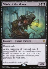 MTG Magic the Gathering Witch of the Moors (18/496) Jumpstart LP