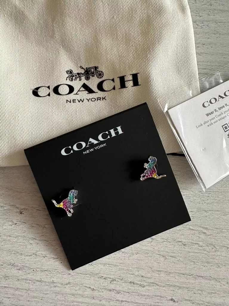 Coach sale dumbo earrings