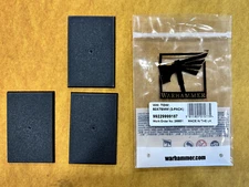 Warhammer The Old World 50 x 75  MM Bases  Rectangle GW Bases x 3 50x75mm - NEW