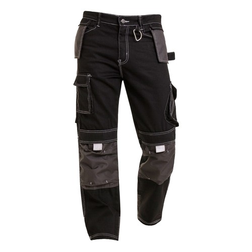 Work Pants For Men With Knee Pads Mens Black Knee Pad Pockets