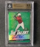 2020 Leaf Valiant The Talent Jordan Walker Green Auto /99 BGS 9.5 Gem Mint