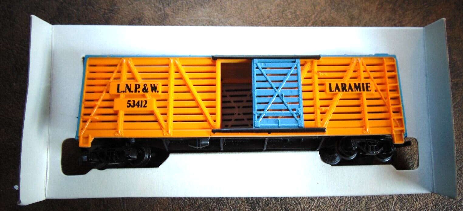 Tyco HO Scale L.N.P.& W. , Laramie Stock Freight Car 312H eBay