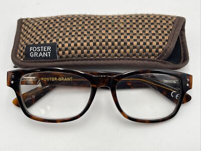 Foster Grant Reading Glasses Connor TOR TG1116 54/17-140 PD58 5MM +1.00