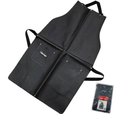 Neilsen Leder Schweißer Schweißer Schmiede Glaser schwarz Schürze Latz 2 Taschen