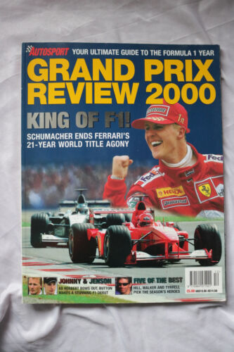 Autosport magazine review of the 2000 F1 Season - Photo 1/6