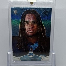 Panini 2024 Mosaic Jonathon Brooks Rookie Micro Mosaic Insert #MM-JBS Panthers