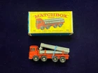 Vintage Lesney Matchbox #10 PIPE TRUCK red New in Original Box Pipes On Tree!