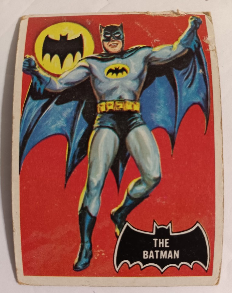 The Batman Rookie #1 in a 1966 Batman Topps lot of 23 original cards | eBay