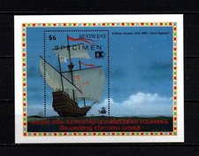 Stamps Block St Vincent 1992 MNH   see scan