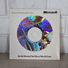 Microsoft Office Basic Edition 2003 Brand New w/ Product Key