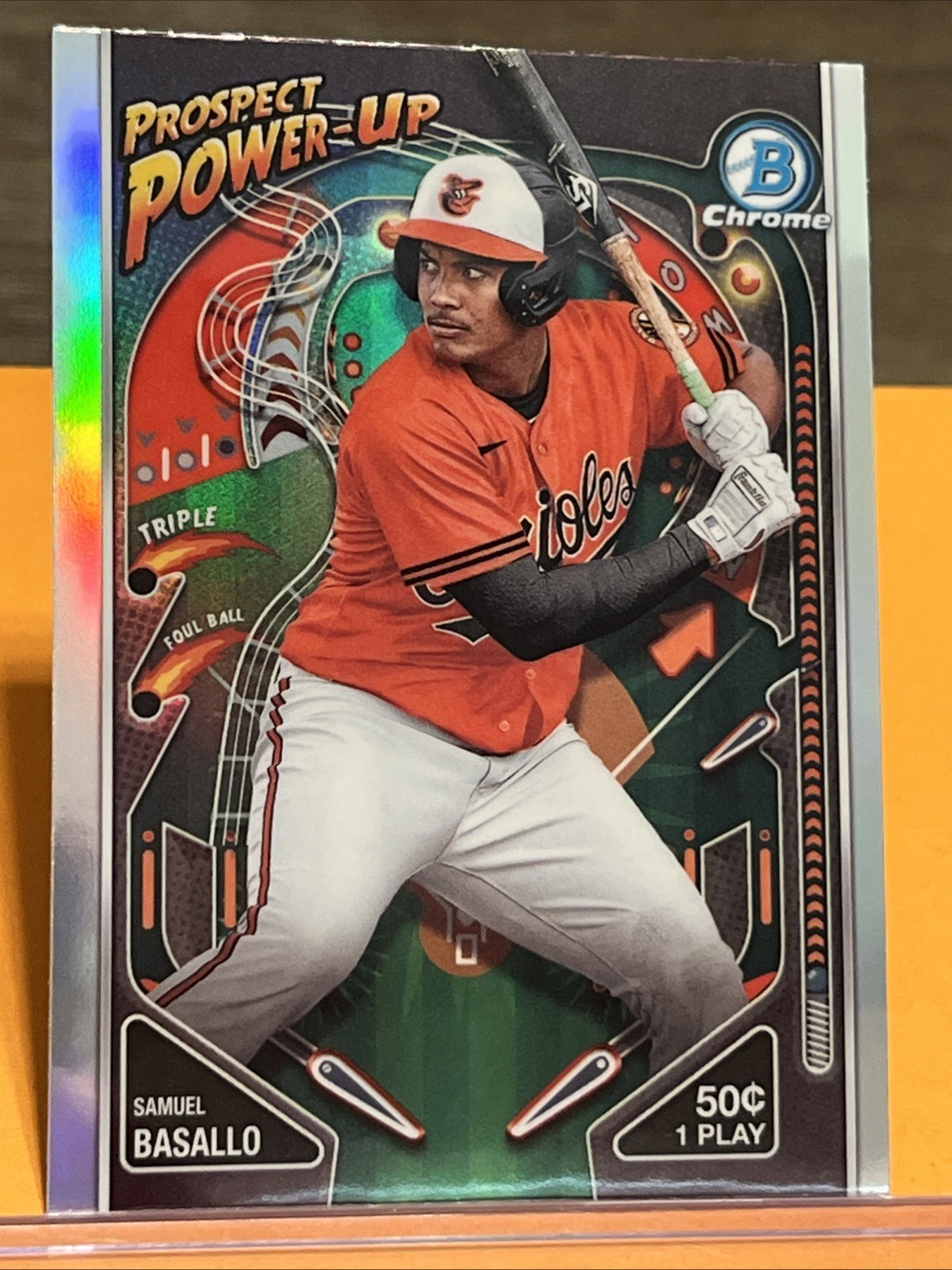 2024 Bowman - Prospect Power-Up Samuel Basallo #PP-8 Rookie Card (RC)