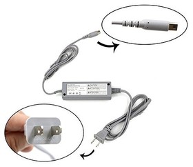 Wii U Gamepad Charger Cord - AC Power Adapter & Charging Cable for Nintendo WiiU