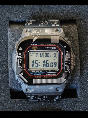 TITANIUM CASIO G-SHOCK M5610U MODDED TO CIRCUIT BOARD ED. Gmw-B5000-tcc 5600
