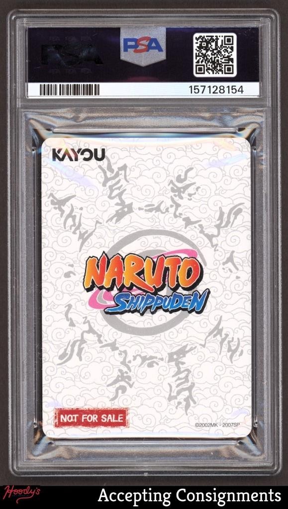 2025 Kayou Smriti Heaven Scroll PSA Exclusive Promo #PR003 Naruto Uzumaki PSA 10 view 2